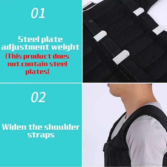 Adjustable Workout Weighted Vest